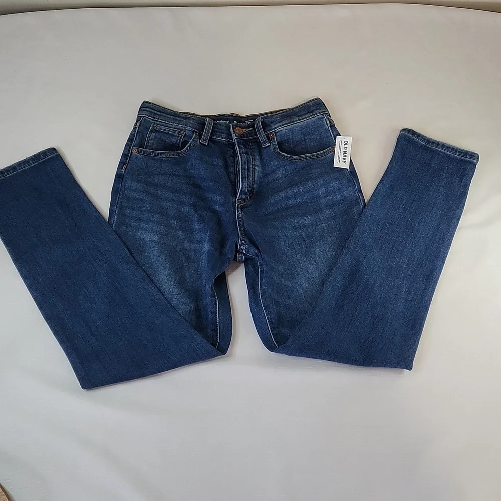 Old Navy  O.G. Straight Built In Warm Jeans. Girls Size 16